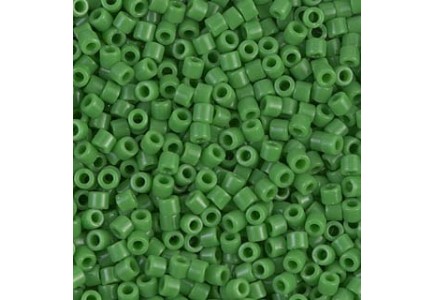 Delica 10/0 DB100724 Opaque Pea Green Delica 10/0 DB100724 Opaque Pea Green