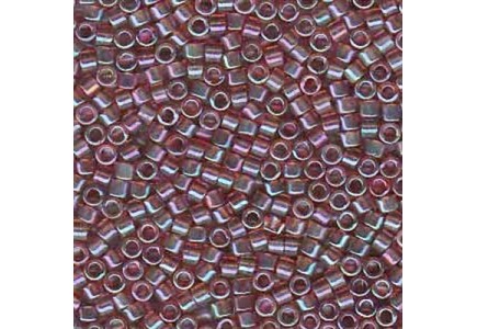 Delica 11/0 DB0104 Transparent Rasberry AB Delica 11/0 DB0104 Transparent Rasberry AB