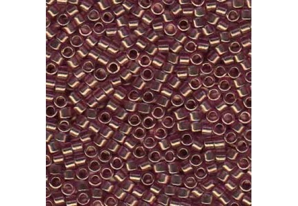 Delica 11/0 DB0108 Gold Luster Amethyst Delica 11/0 DB0108 Gold Luster Amethyst