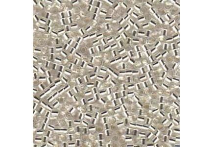 Delica 11/0 DB0041 Silver Lined Crystal Delica 11/0 DB0041 Silver Lined Crystal