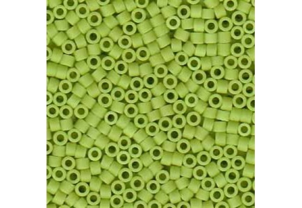 Delica 11/0 DB0763 Opaque Chartreuse Matted Delica 11/0 DB0763 Opaque Chartreuse Matted