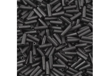 Miyuki Bugle 6mm 0401F Black Matted