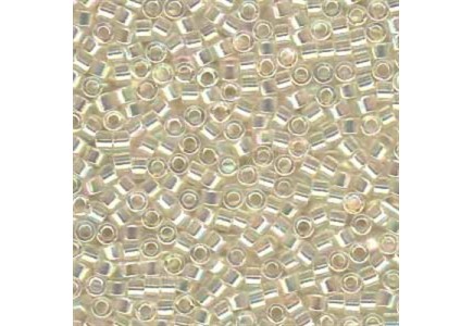 Delica 11/0 DB0109 Cream Crystal AB 