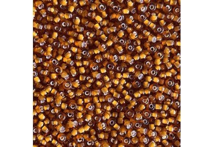 Margele de nisip Preciosa Ornela 8/0 19001/15096 Inside Colour White Brown