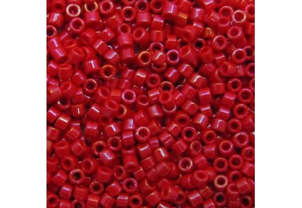 Delica 10/0 DB100723 Opaque Dk Cranberry Delica 10/0 DB100723 Opaque Dk Cranberry