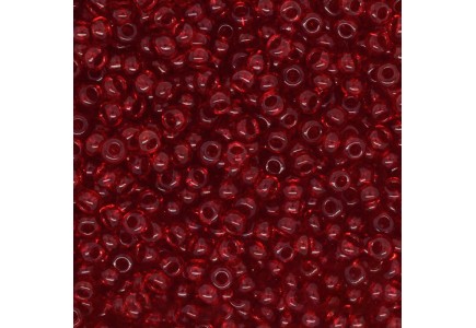 Margele de nisip preciosa Ornela 6/0 19001/90090 Transparent Dk Red