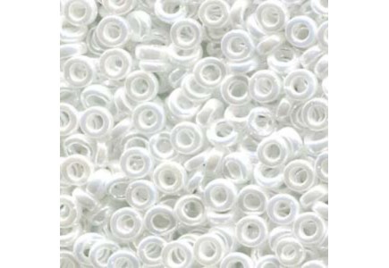 Miyuki Spacer 2,2x1 0420 White Pearl Ceylon