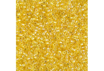 Delica 10/0 DB100171 Transparent Yellow AB