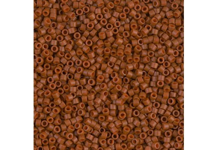 Delica 11/0 DB0794 Opaque Sienna Dyed Matted Delica 11/0 DB0794 Opaque Sienna Dyed Matted