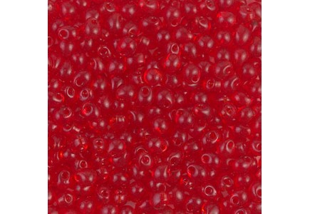 Miyuki Drop 3.4mm 0140 Transparent Light Red
