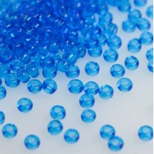 Margele de nisip Preciosa Ornela 10/0 29001/60150 Transparent Blue