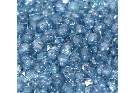 Margele Cehesti Fire-Polish 3mm 00030/14464 Crystal Baby Blue Luster