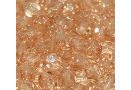 Margele Cehesti Fire-Polish 3mm 00030/14413 Crystal Champagne Luster