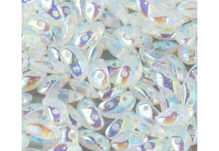 Margele Mobyduo 3x8mm 00030/28703 Crystal Full AB Margele Mobyduo 3x8mm 00030/28703 Crystal Full AB