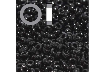 Miyuki Spacer 3x1,3mm 0401 Opaque Black