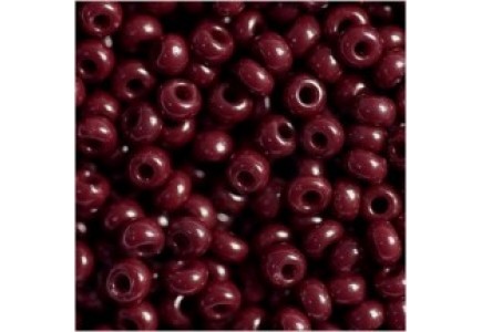 Margele de nisip Preciosa Ornela 8/0 19001/93310 Opaque Burgundy