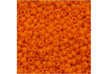Margele Toho 11/0 0042DF Opaque Frosted Cantaloupe