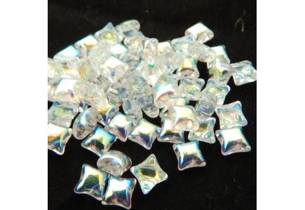 Margele Wibeduo 8x8mm 00030/28701 Crystal AB Margele Wibeduo 8x8mm 00030/28701 Crystal AB