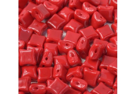 Margele Wibeduo 8x8mm 93200 Opaque Red