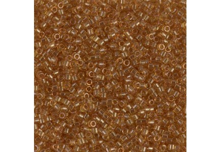 Delica 11/0 DB0118 Transparent Saffron Luster Delica 11/0 DB0118 Transparent Saffron Luster