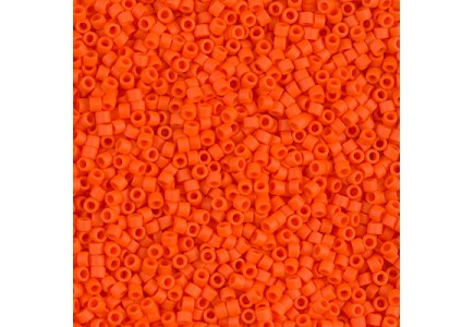 Delica 11/0 DB0752 Opaque Orange Matted
