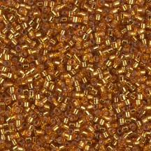 Delica 11/0 DB1201 Silverlined Marigold Delica 11/0 DB1201 Silverlined Marigold