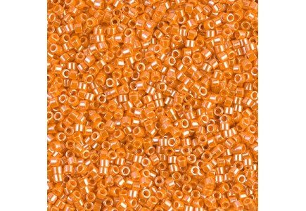 Delica 11/0 DB1563 Opaque Mandarin Luster Delica 11/0 DB1563 Opaque Mandarin Luster