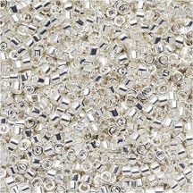 Delica 11/0 DB0551 Silver Plated Delica 11/0 DB0551 Silver Plated