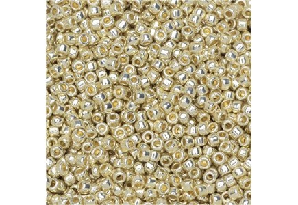 Margele Toho 11/0 PF558 Permanent Finish Galvanized Aluminium 