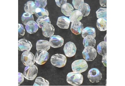 Margele Cehesti Fire-Polish 3mm 28701/00030 Crystal AB Margele Cehesti Fire-Polish 3mm 28701/00030 Crystal AB