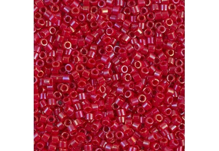 Delica 10/0 DB100214 Opaque Red Luster Delica 10/0 DB100214 Opaque Red Luster