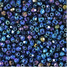 Margele Cehesti Fire-Polish 3mm 21435JT Iris Blue Margele Cehesti Fire-Polish 3mm 21435JT Iris Blue