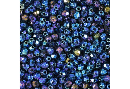 Margele Cehesti Fire-Polish 3mm 21435JT Iris Blue Margele Cehesti Fire-Polish 3mm 21435JT Iris Blue