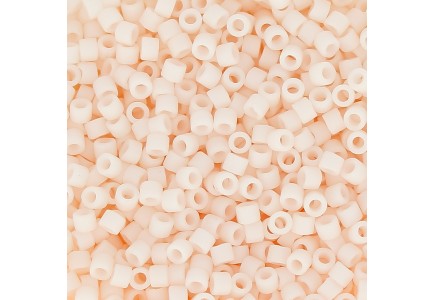 Delica 11/0 DB1510 Matted Opaque Bisque White