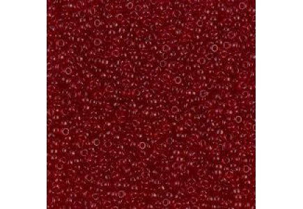 Margele de nisip Miyuki 15/0 0141 Transparent Red Margele de nisip Miyuki 15/0 0141 Transparent Red