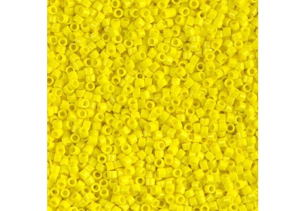 Delica 11/0 DB0721 Opaque Yellow Delica 11/0 DB0721 Opaque Yellow