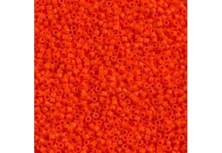 Delica 11/0 DB0722 Opaque Orange Delica 11/0 DB0722 Opaque Orange