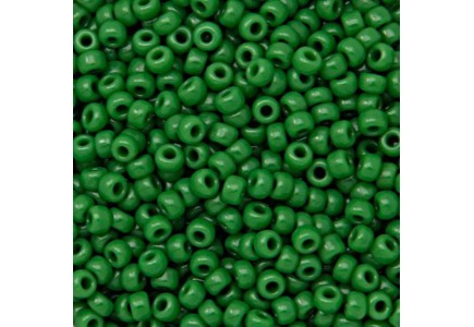 Margele de nisip Miyuki 6/0 0411 Opaque Green