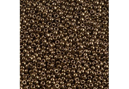 Margele de nisip Miyuki 8/0 0457 Metallic Dark Bronze Margele de nisip Miyuki 8/0 0457 Metallic Dark Bronze