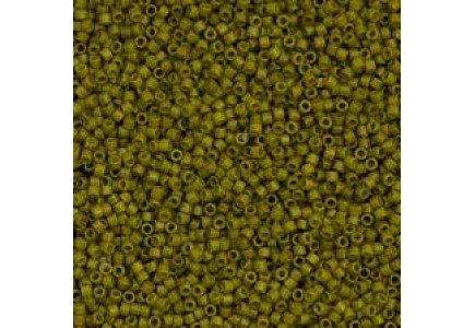 Delica 11/0 DB2141 Duracoat Opaque Spanish Olive Delica 11/0 DB2141 Duracoat Opaque Spanish Olive
