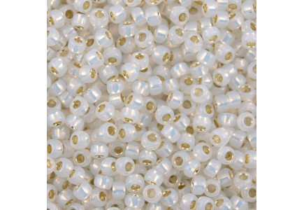 Margele Toho 11/0 2100 Silver Lined Milky White