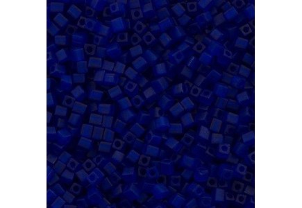 Miyuki Cube 3mm Opaque Cobalt Matted 0414F