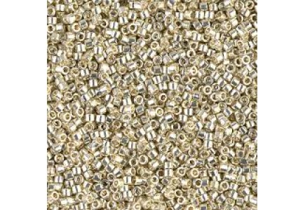 Delica 11/0 DB1831 Duracoat Galvanized Silver