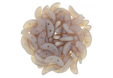Margele CzechMates Crescent Light Brown S0006AL