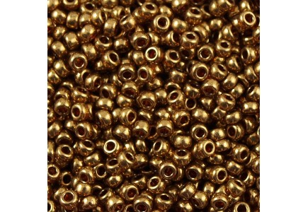 Margele de nisip Miyuki 11/0 0457L Metallic Light Bronze Margele de nisip Miyuki 11/0 0457L Metallic Light Bronze