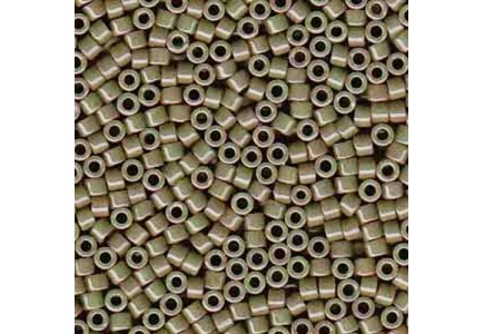 Delica 11/0 DB0657 Dyed Opaque Olive