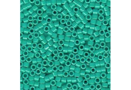 Delica 11/0 DB0658 Opaque Turquoise Dyed Delica 11/0 DB0658 Opaque Turquoise Dyed