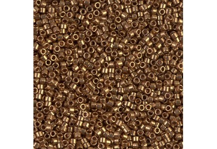 Delica 11/0 DB0022L Metallic Light Bronze 