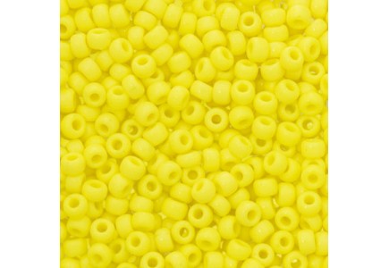 Margele de nisip Miyuki 8/0 Opaque Yellow 0404 Margele de nisip Miyuki 8/0 Opaque Yellow 0404