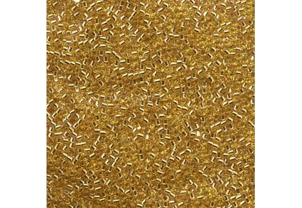 Delica Hexcut 11/0 DBC0042 Silver Lined Gold